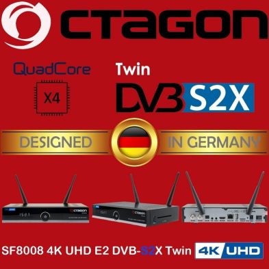 Octagon SF8008 TWIN 2x DVB-S2X SF 8008