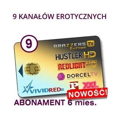 ELITE HD 9+ (viaccess) Redlight HD , Hustler HD - 6 miesięcy