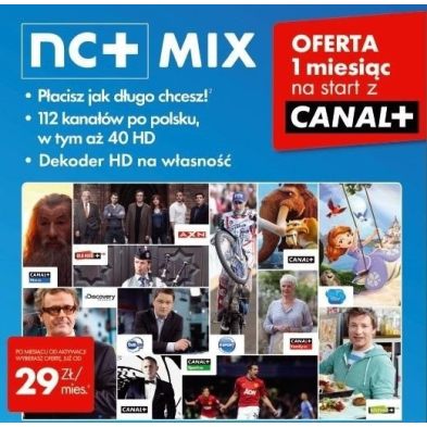 Tuner nbox 5800S + 1miesiąc NC+ MIX