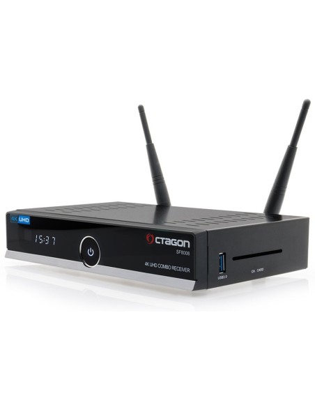 Octagon  SF8008 SF 8008 UHD HEVC COMBO DVB-S2X + DVB-T2 WiFi